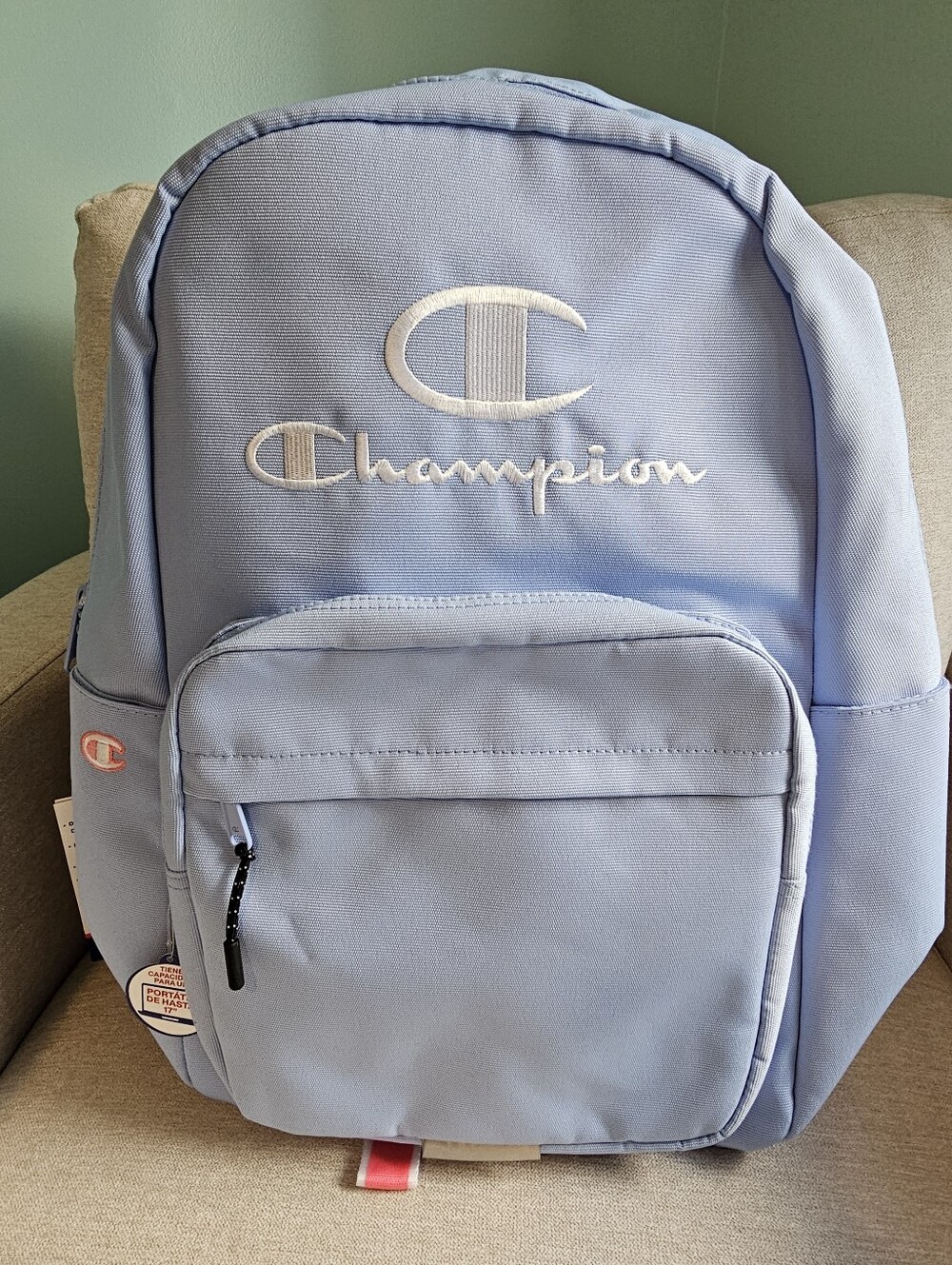 NWT Champion Backpack- Light Blue